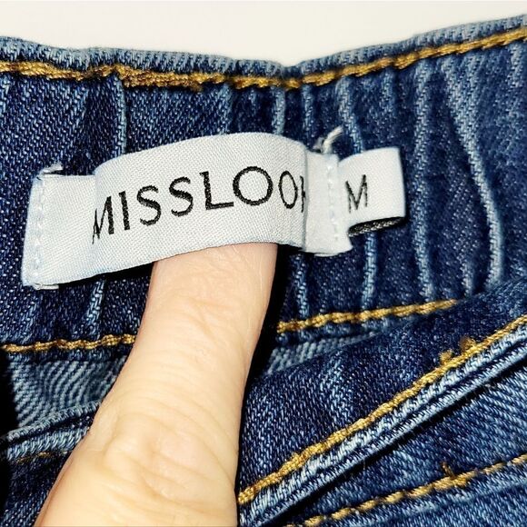 Misslook crossover jeans size medium.  ^ - Picture 8 of 9
